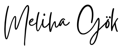 Die Unterschrift von Meliha Goek